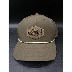 Leupold Optics Company OLIVE Performance Hat Oregon USA Richardson